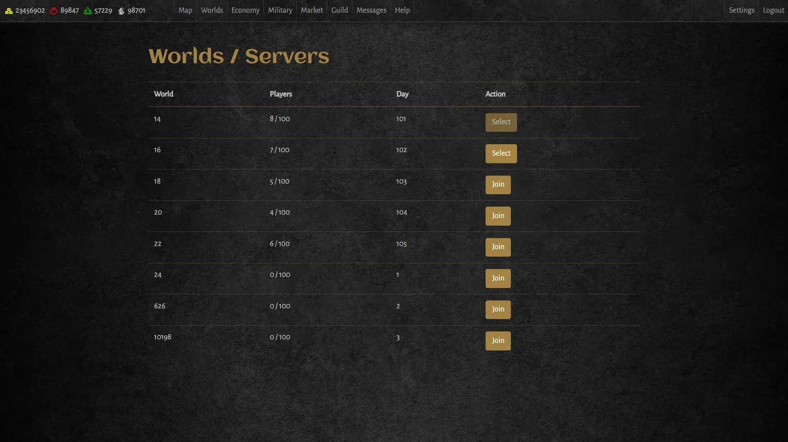 The world list in the 2022 redesign
