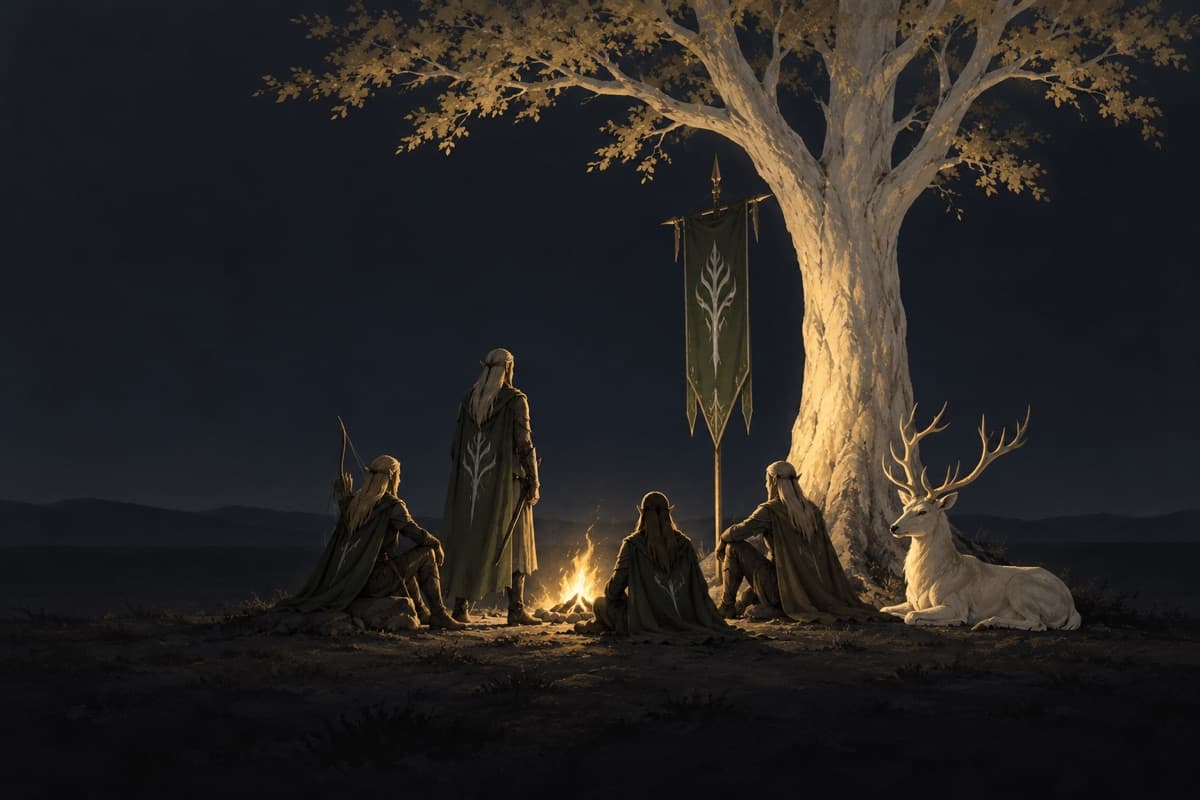 A Elf warband